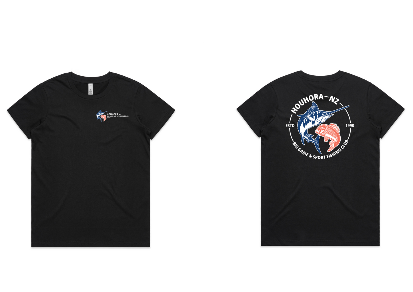 Houhora Big Game & Sport Fishing Club Ladies tees