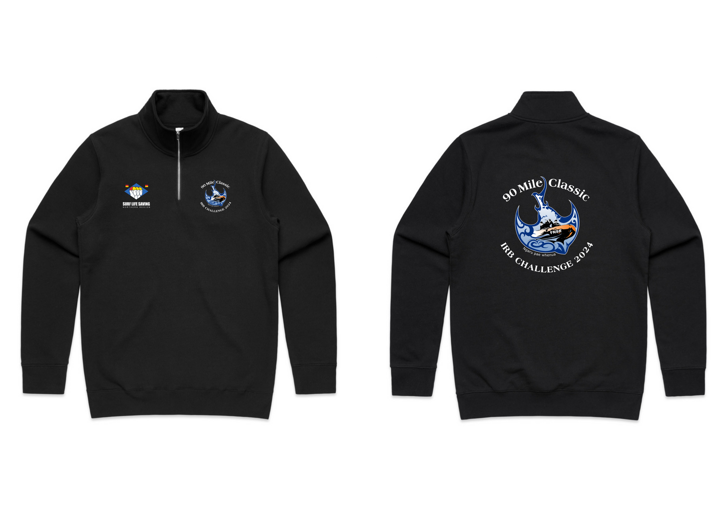 90 Mile Classic 2024 Adult Half Zip Crews