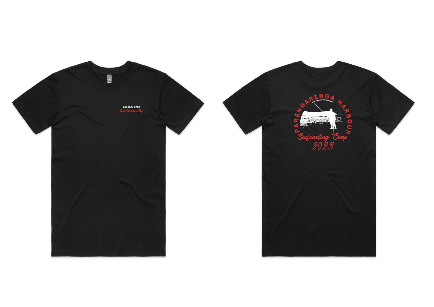 Parengarenga Harbour Fishing Tees 2023