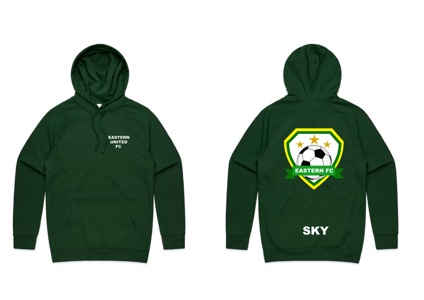 EASTERN FC ADULT HOODIES