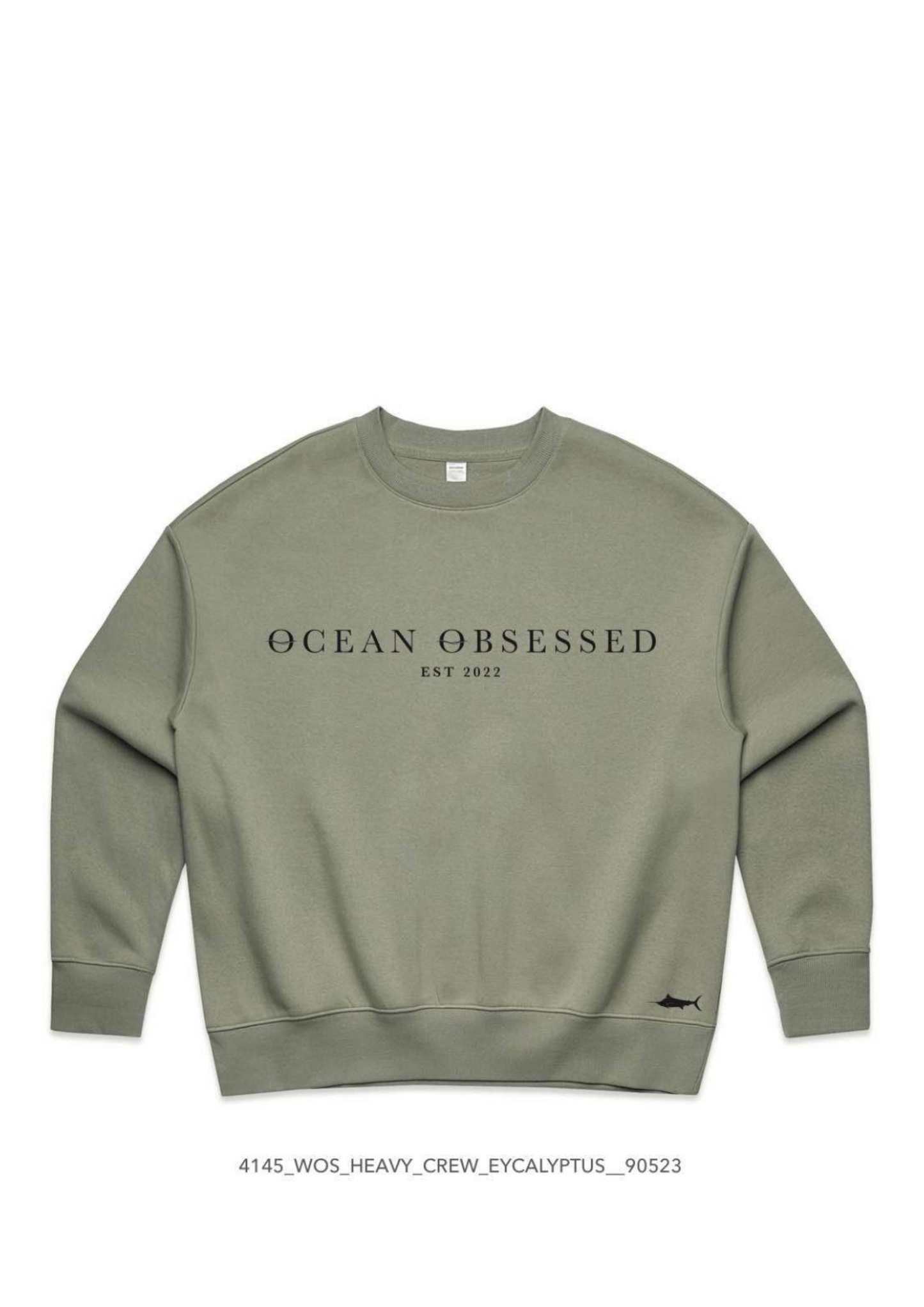 OCEAN OBSESSED - WOMANS HEAVY CREW