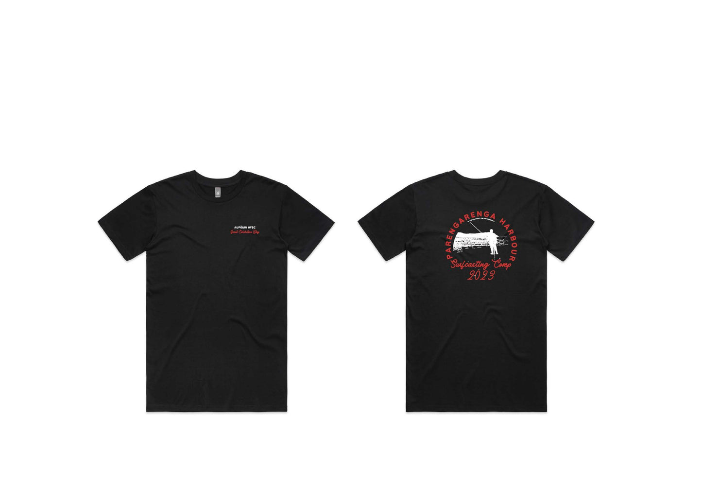 Parengarenga Harbour Fishing Tees for Youth 2023