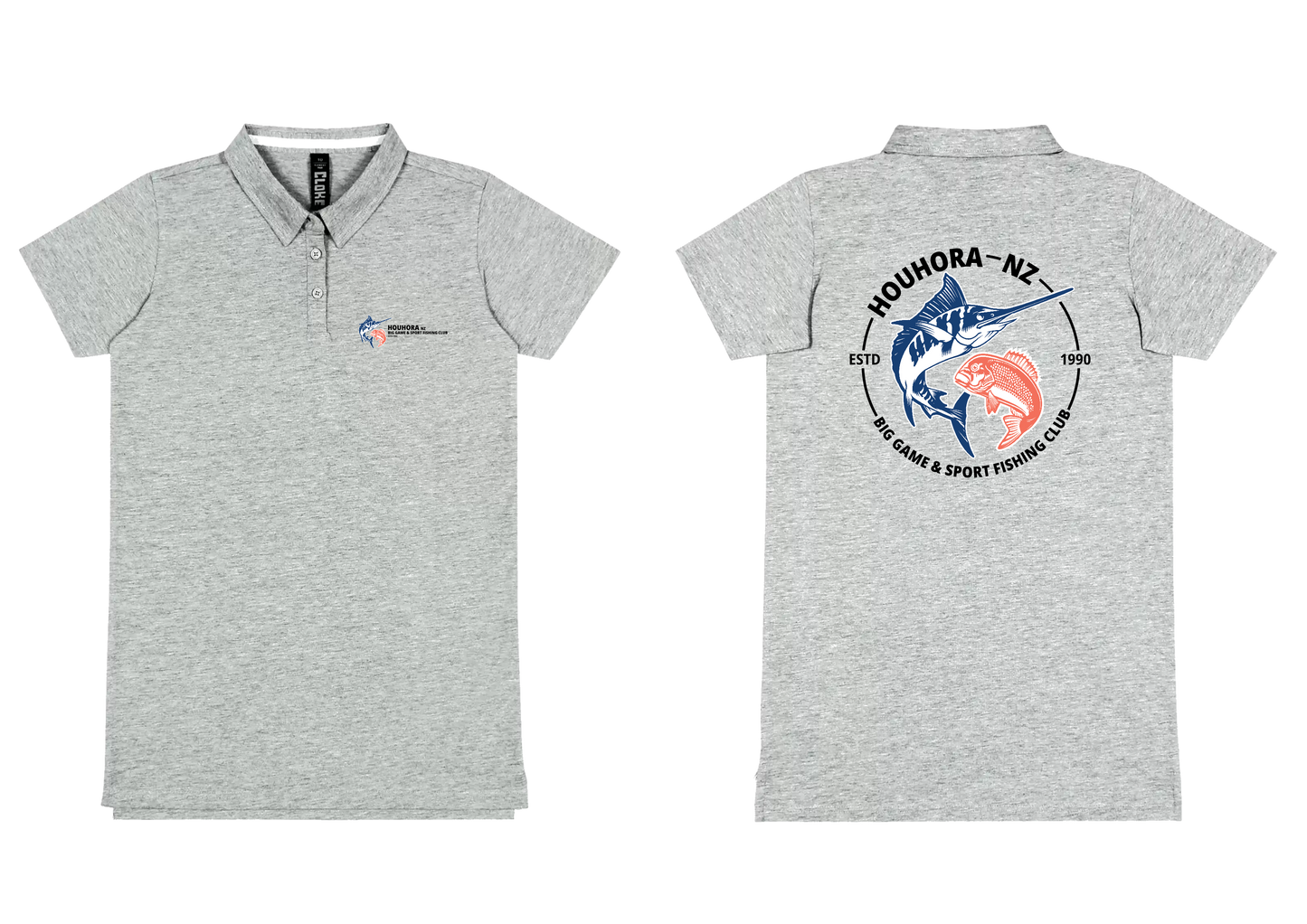 Houhora Big Game & Sport Fishing Club Ladies Polos
