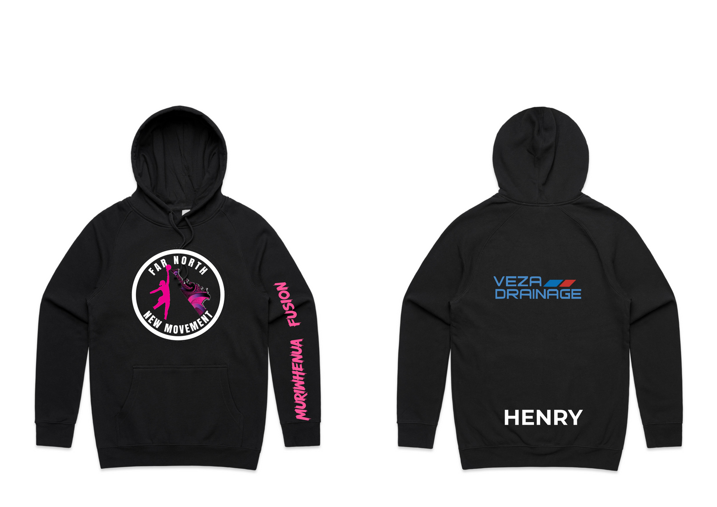 Muriwhenua Fusion Supporters Hoodies