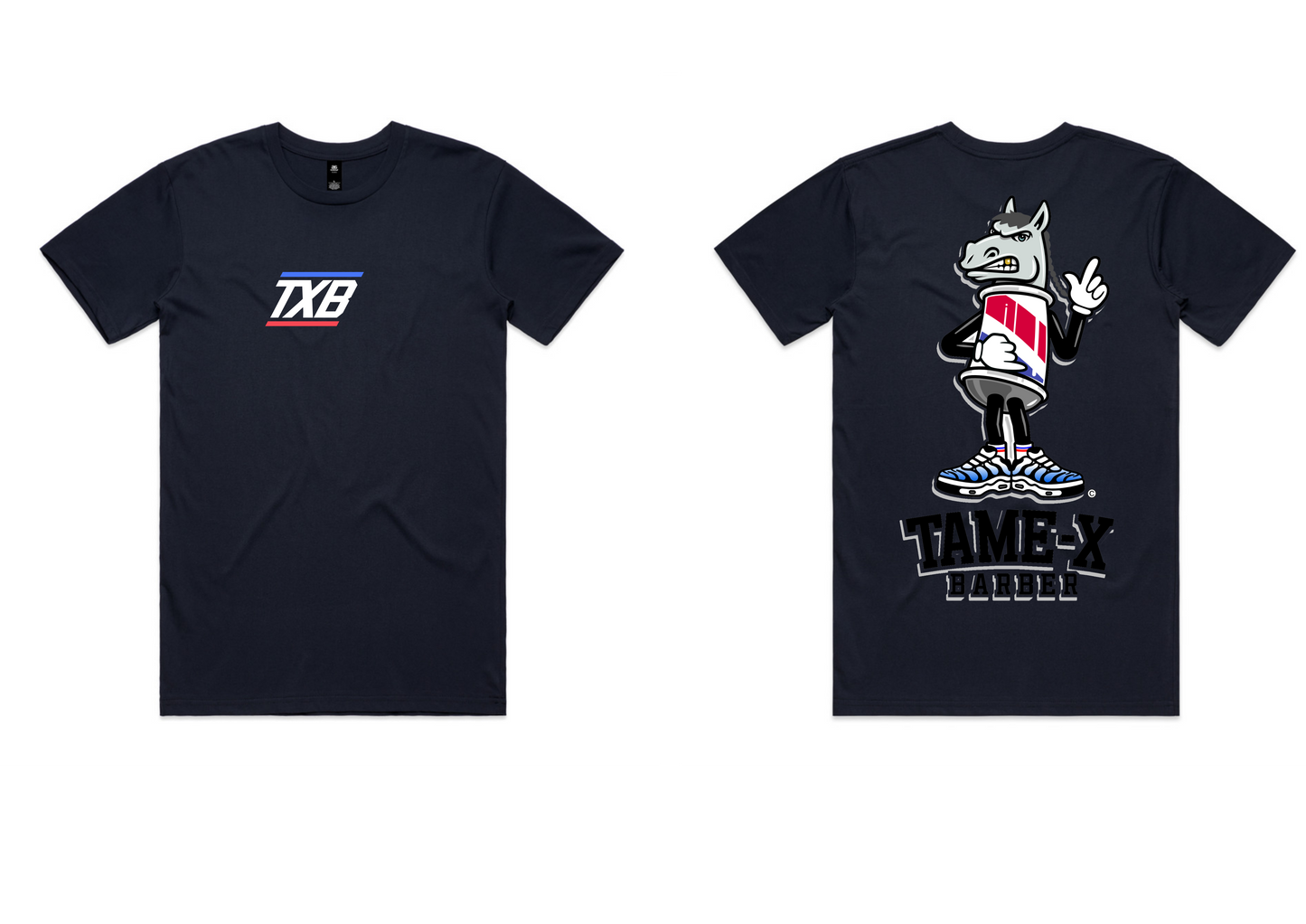 Tame-X Barber Tees