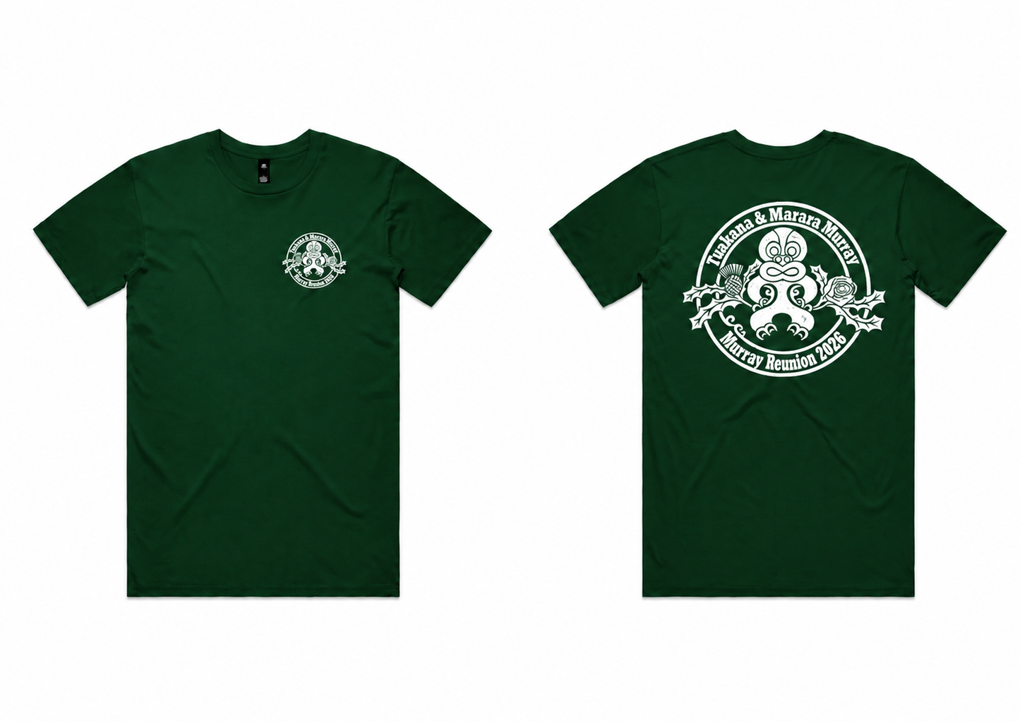 Murray Reunion Rangi line - Green Tees