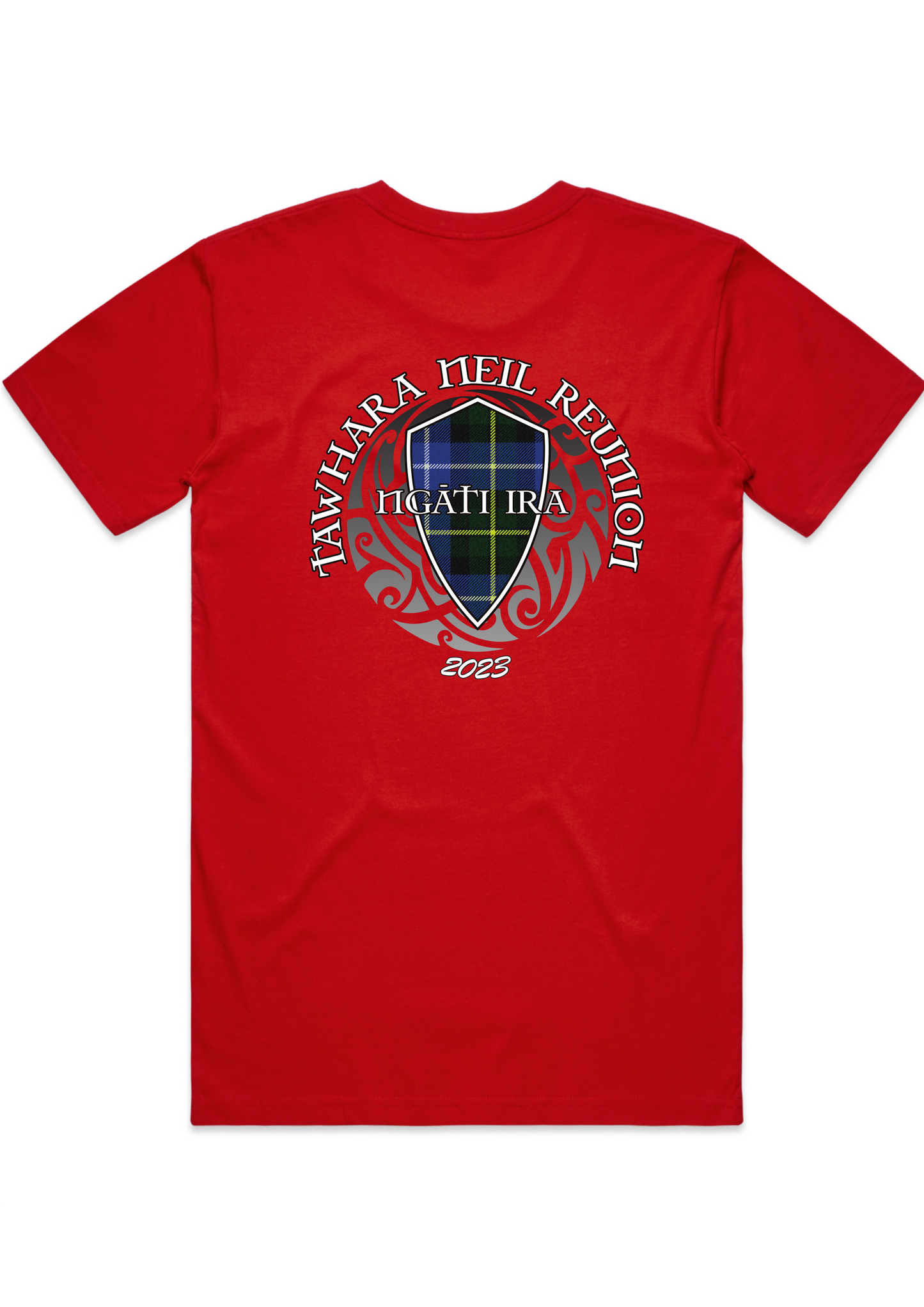 TAWHARA NEIL REUNION TEES - Your Name on Sleeve
