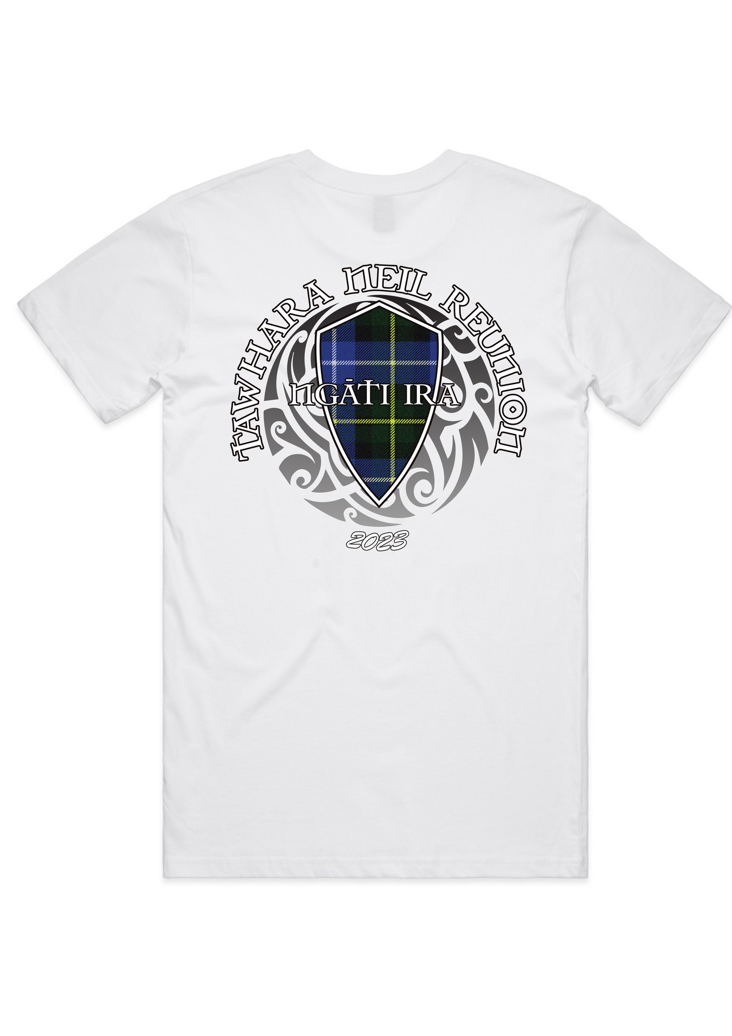 TAWHARA NEIL REUNION TEES - Your Name on Sleeve