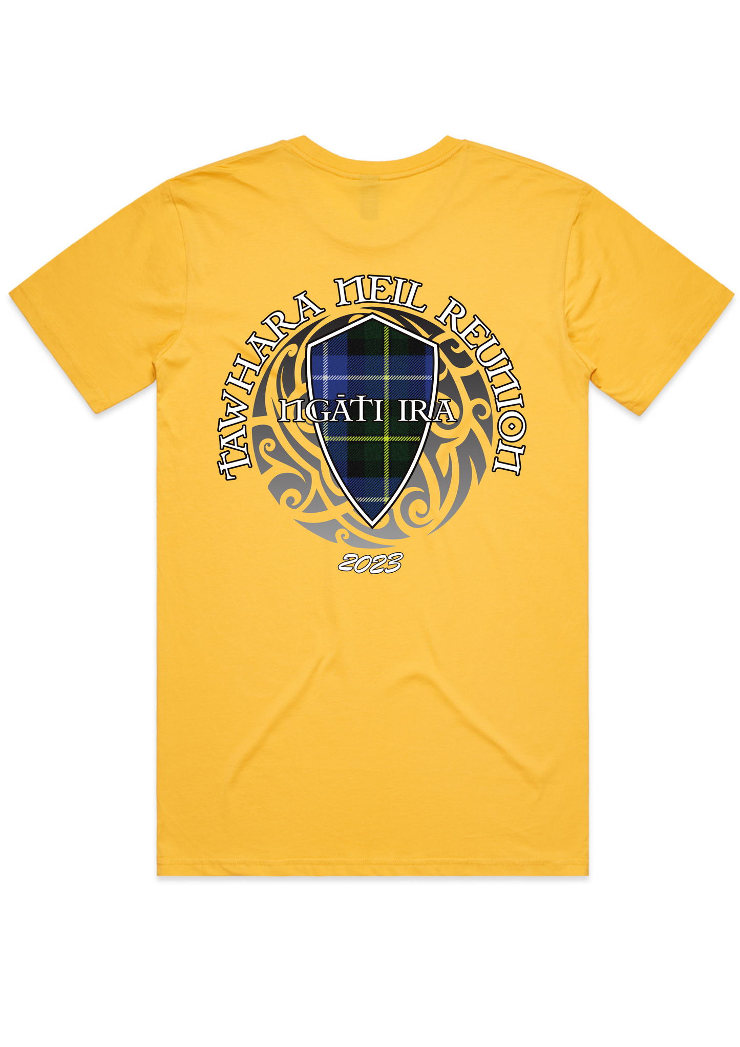 TAWHARA NEIL REUNION TEES - Your Name on Sleeve