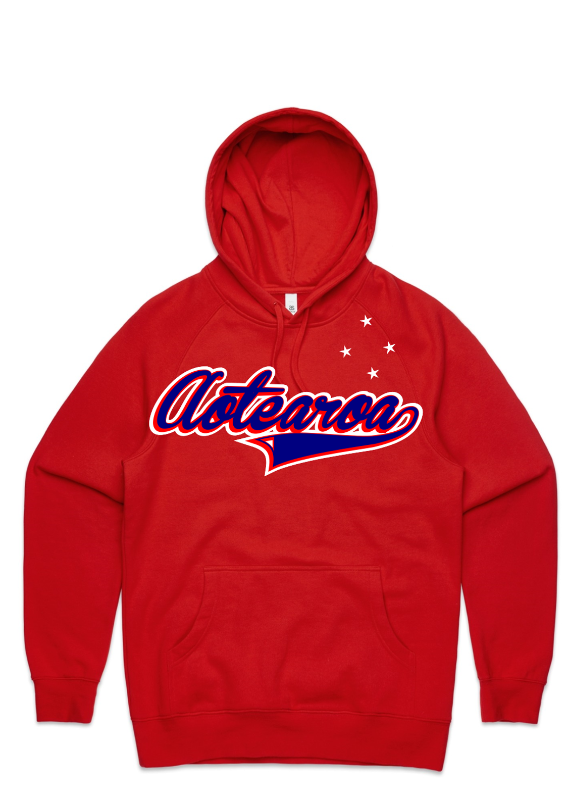 Aotearoa Hoodie in Red or Black