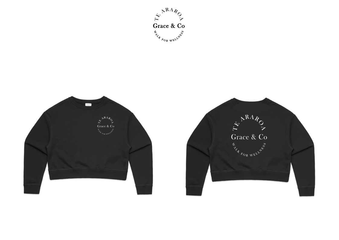 Grace & Co - Ladies Crop Crew