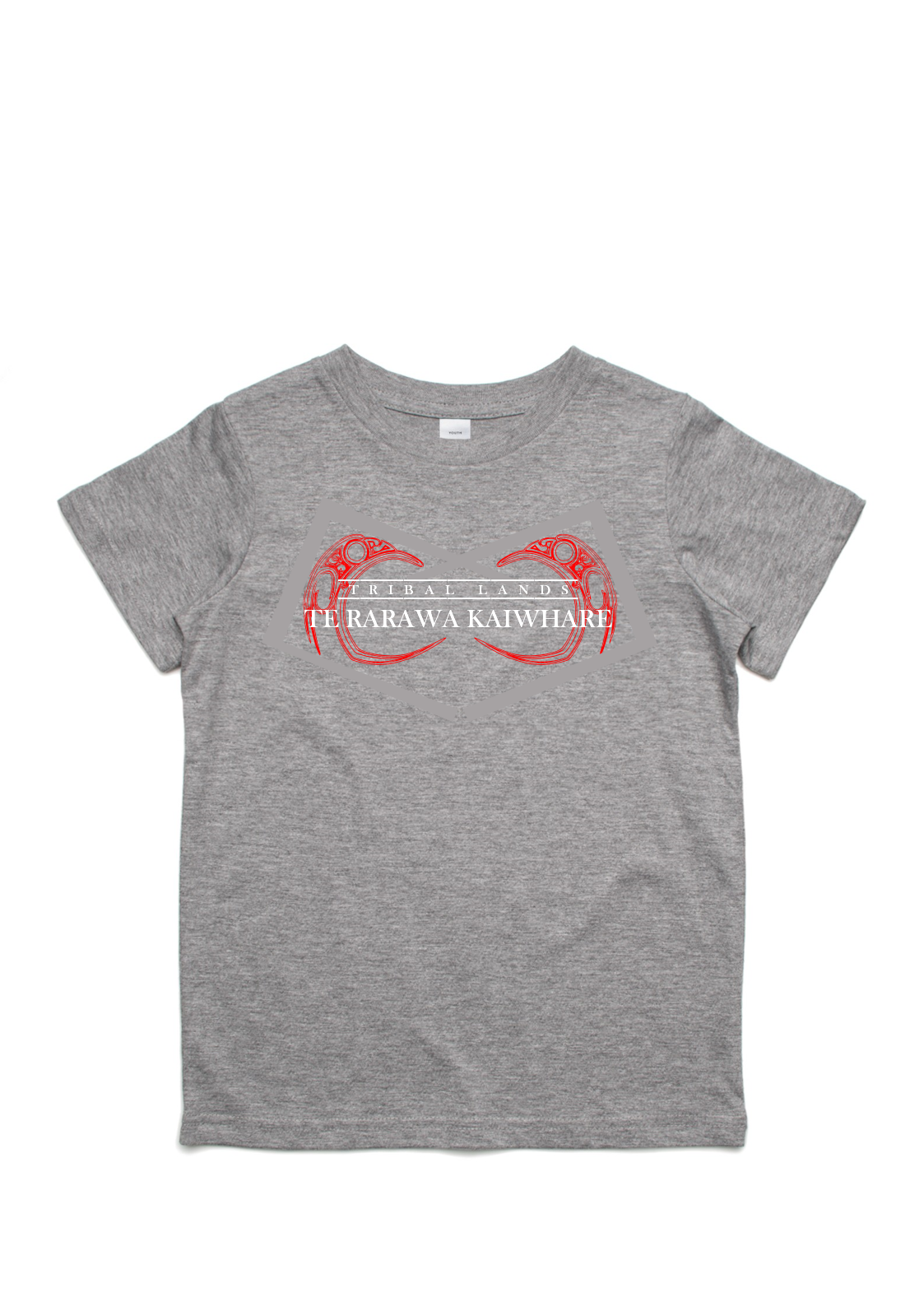 Te Rarawa Kaiwhare Kids Tee - Sizes 8 - 16