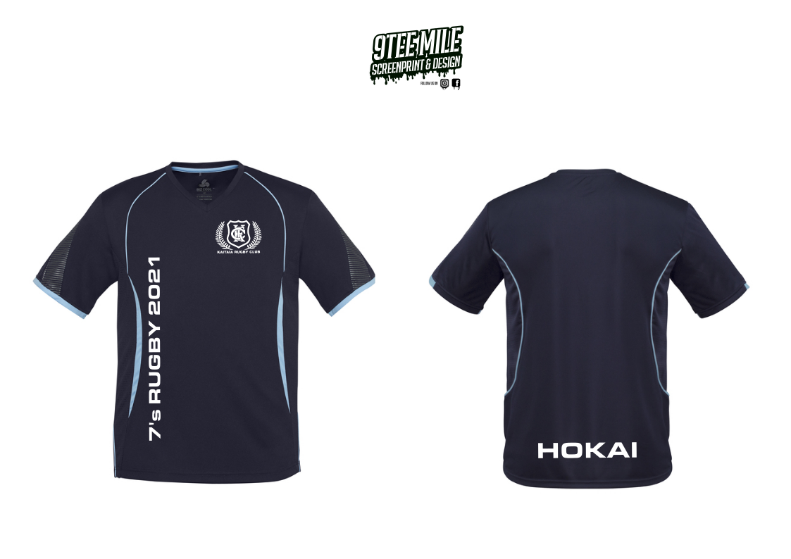 Kaitaia Rugby 7s T Shirts 2021 - Youth to Adult Sized