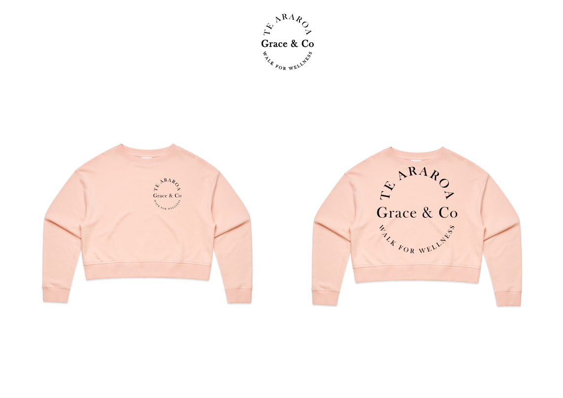 Grace & Co - Ladies Crop Crew