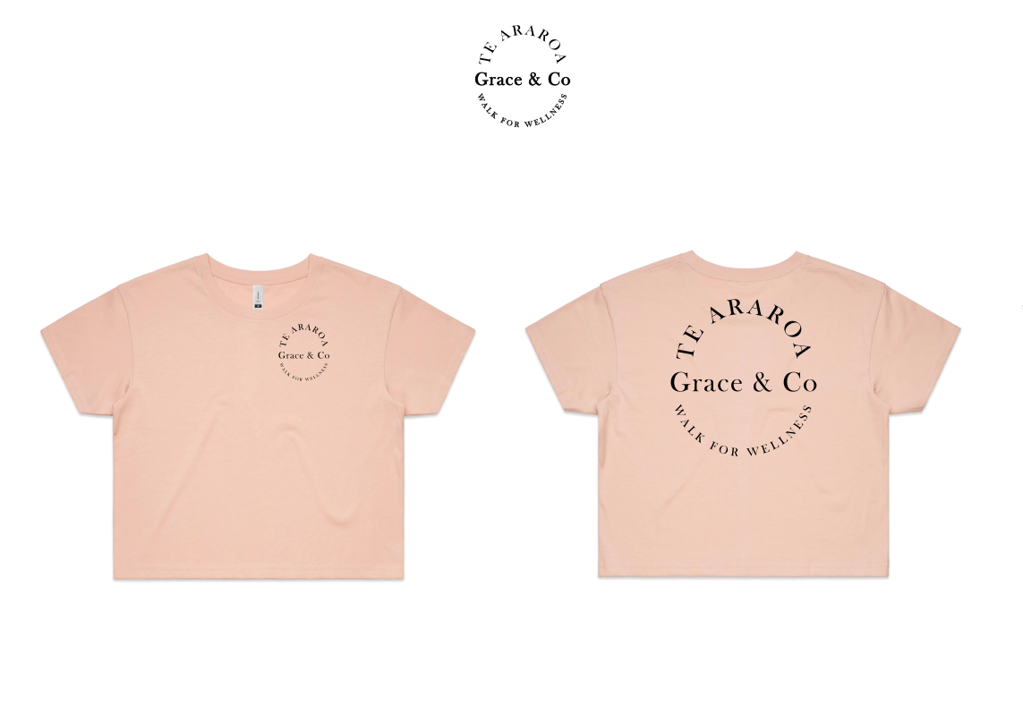 Grace & Co - Ladies Crop Tee