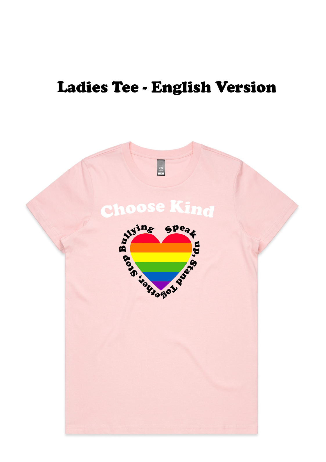 Choose Kind Ladies Tee - English