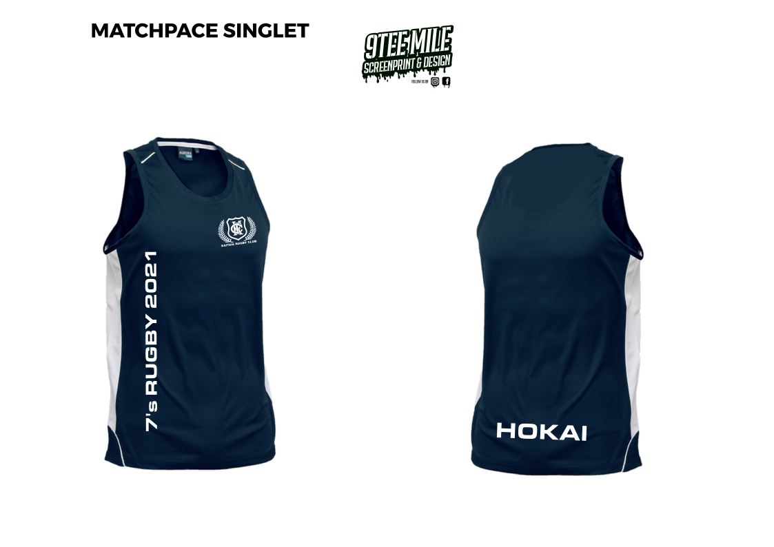 Kaitaia Rugby 7s Singlets 2021 - Available from Youth to Adult Sized