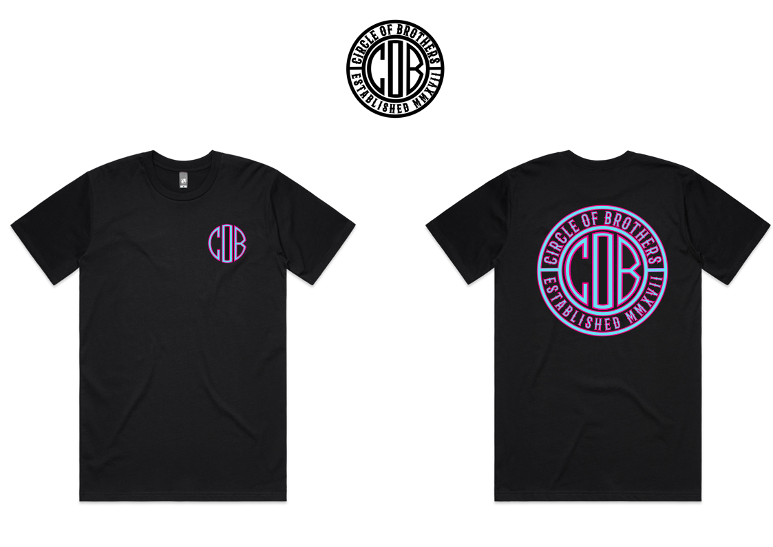 Circle of Brothers Neon Tee