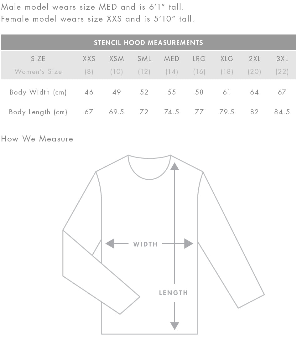 Grace n Co - Mens Faded Hoodie