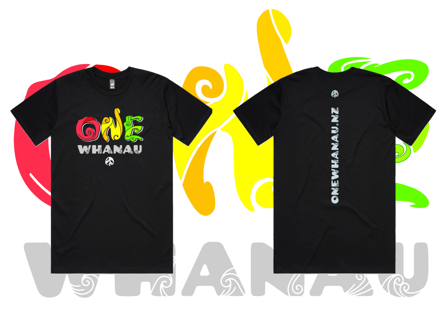 One Whanau Tee - Mens Tee