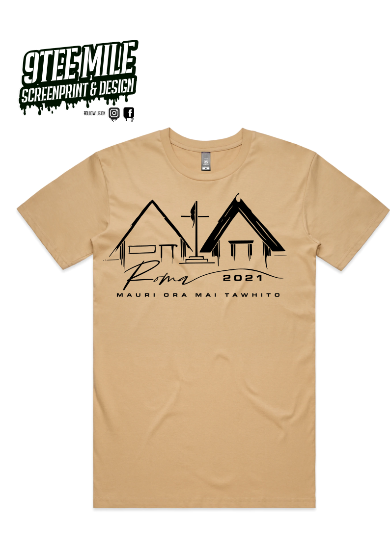 Roma Marae - 2021 Mauri Ora Mai Tawhito Hui Youth and Adult Tees