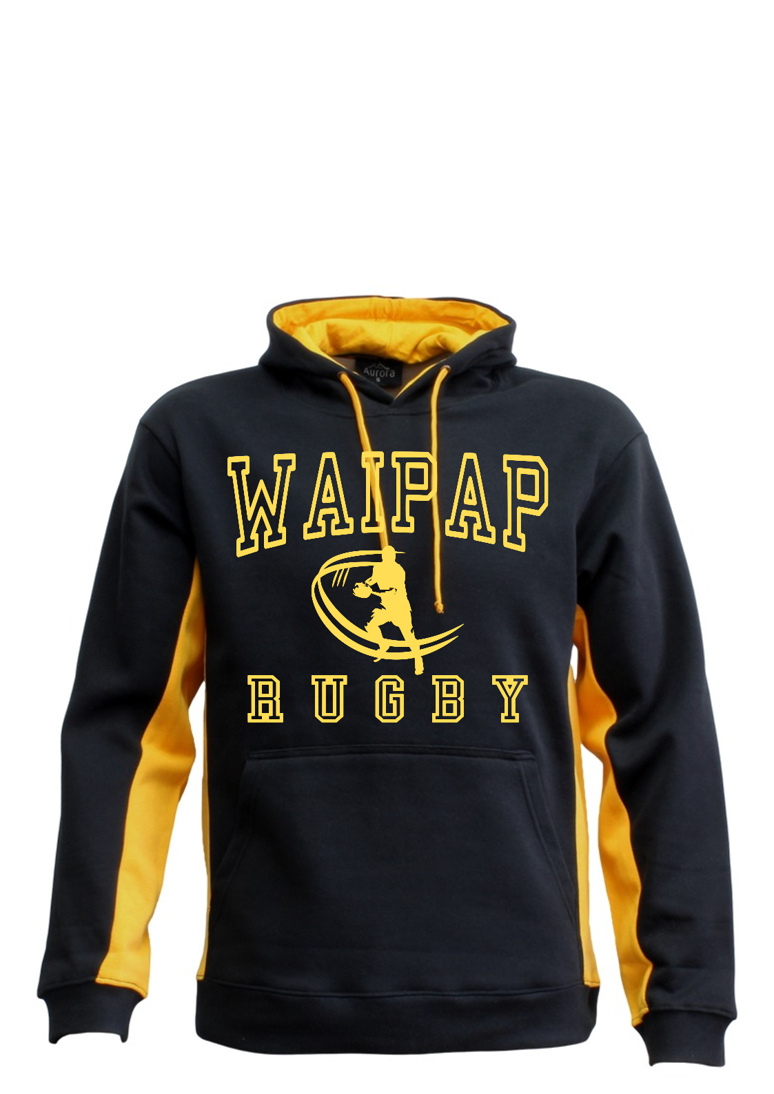 ADULTS Waipap Rugby Contrast Hoodie