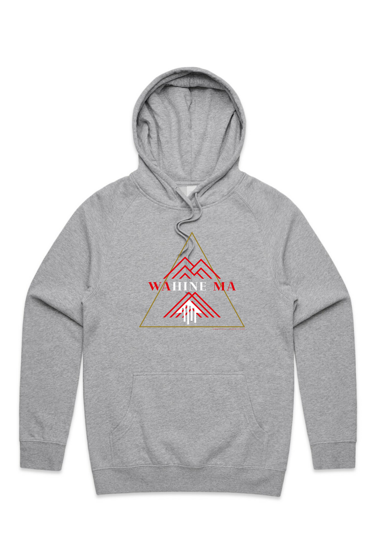 WĀ HINE MĀ – TIME TO UNITE Hoodies - Mens Sizing - Heavy weight