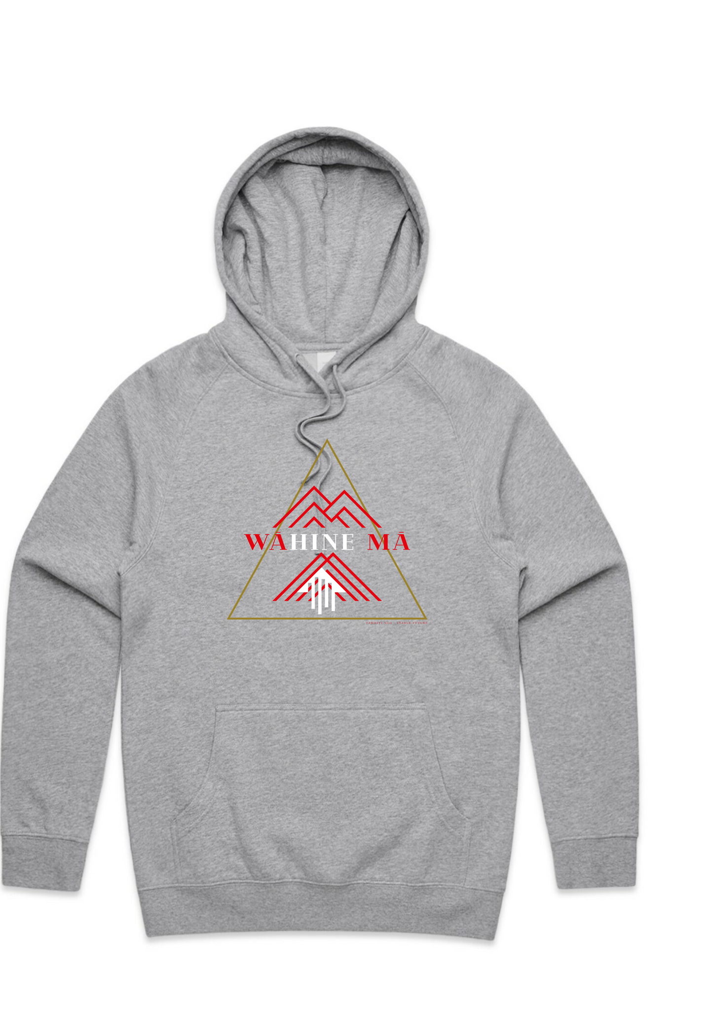 WĀ HINE MĀ – TIME TO UNITE Hoodies - Mens Fit - Mid Weight