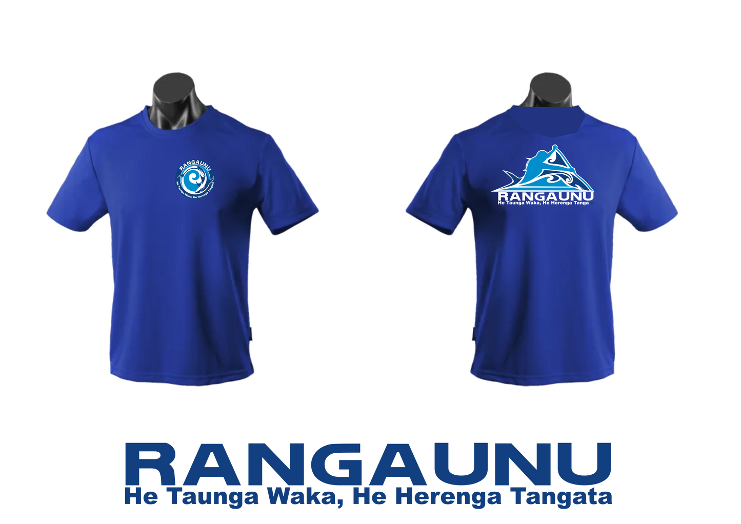 Rangaunu Waka Ama Wahine Print - Mens Fit