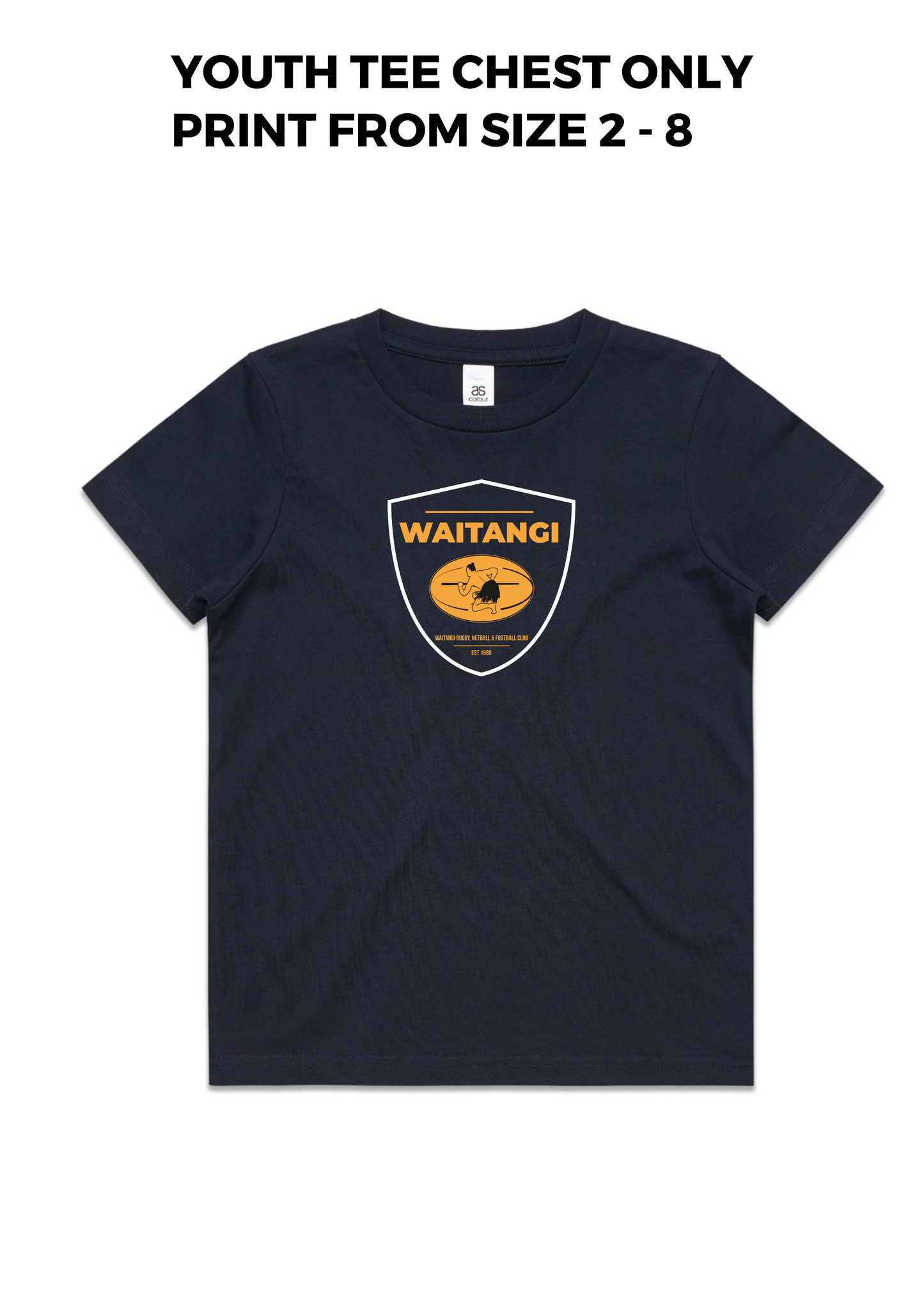 Waitangi Tees - Youth through to Adult