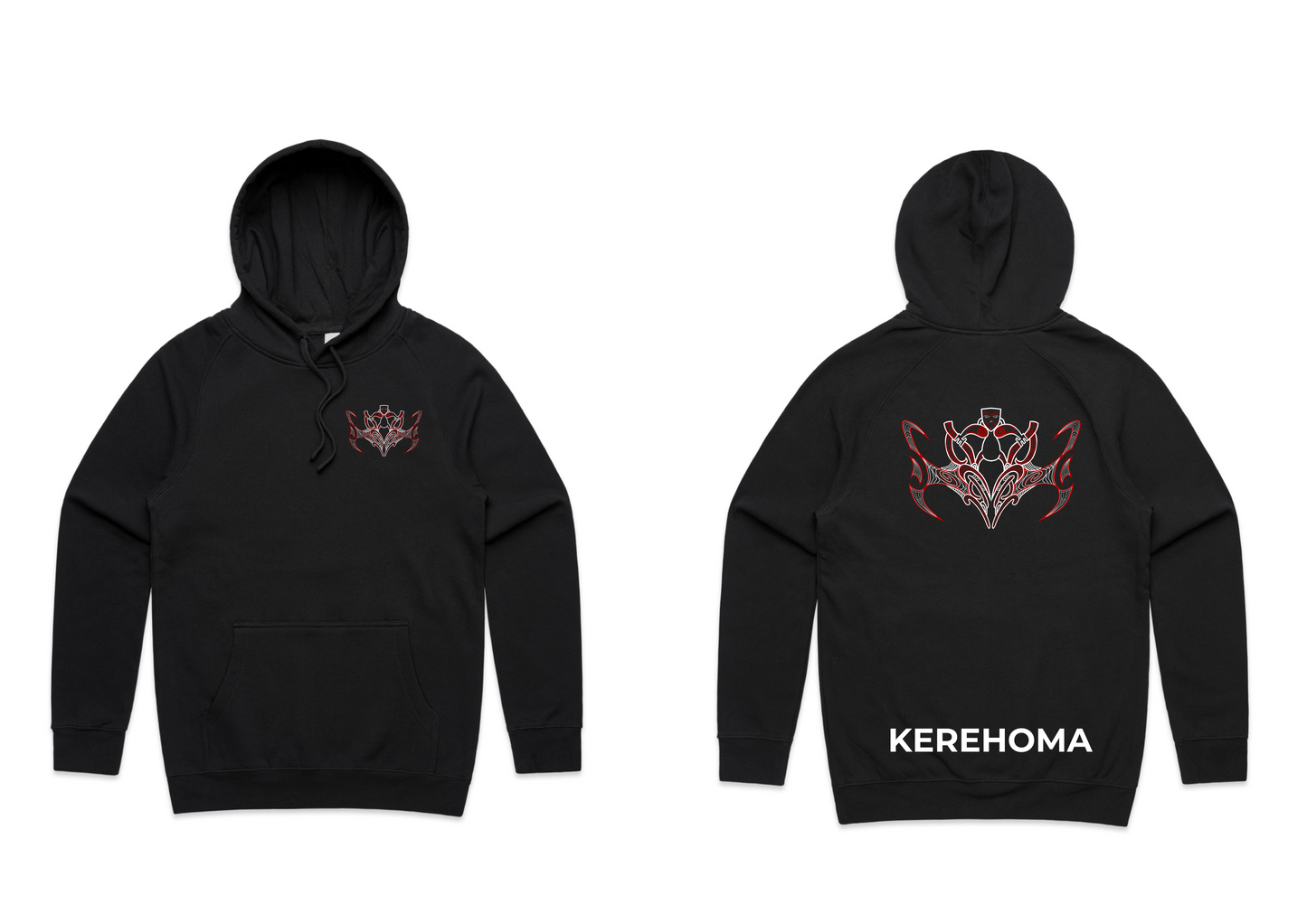 Black Hoodie - Kerehoma Hui a Whanau 2023