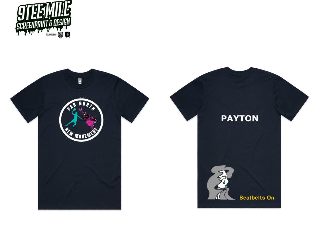 Far North New Movement BBall Training Tees - Named