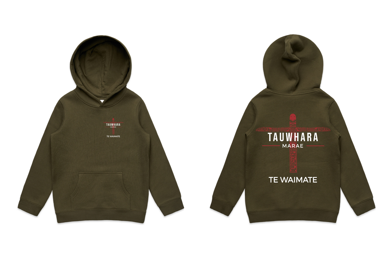 Tauwhara Marae Hoodies