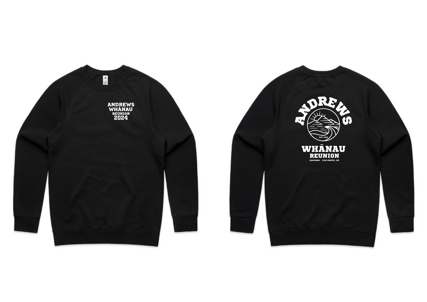 Andrews Whanau Reunion - Adult Crewneck