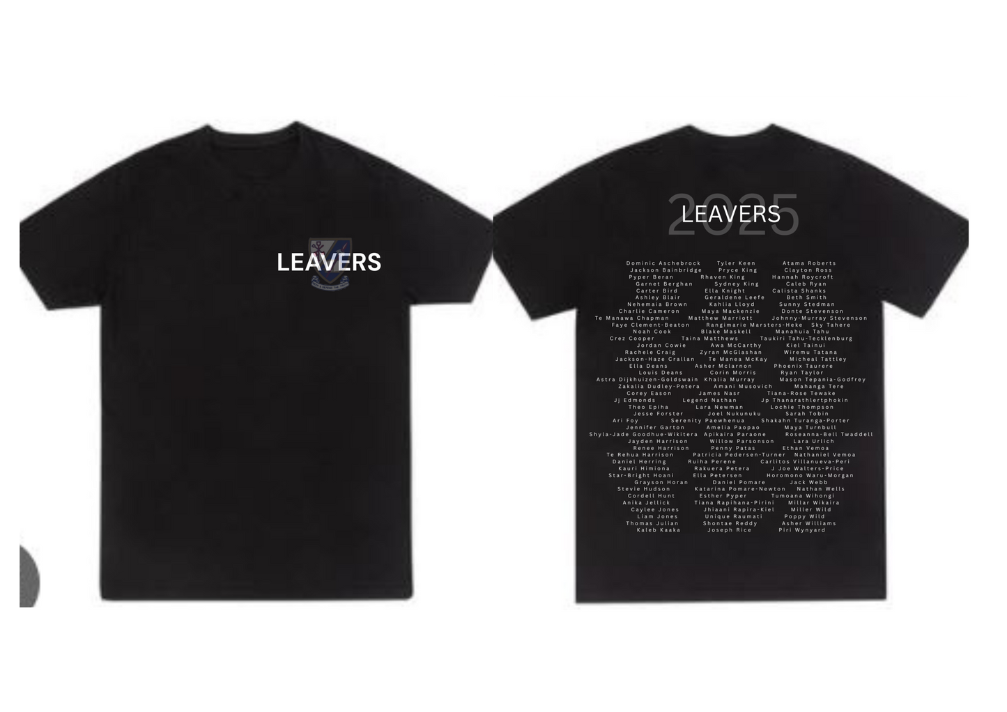 KC 2025 Leavers Tees