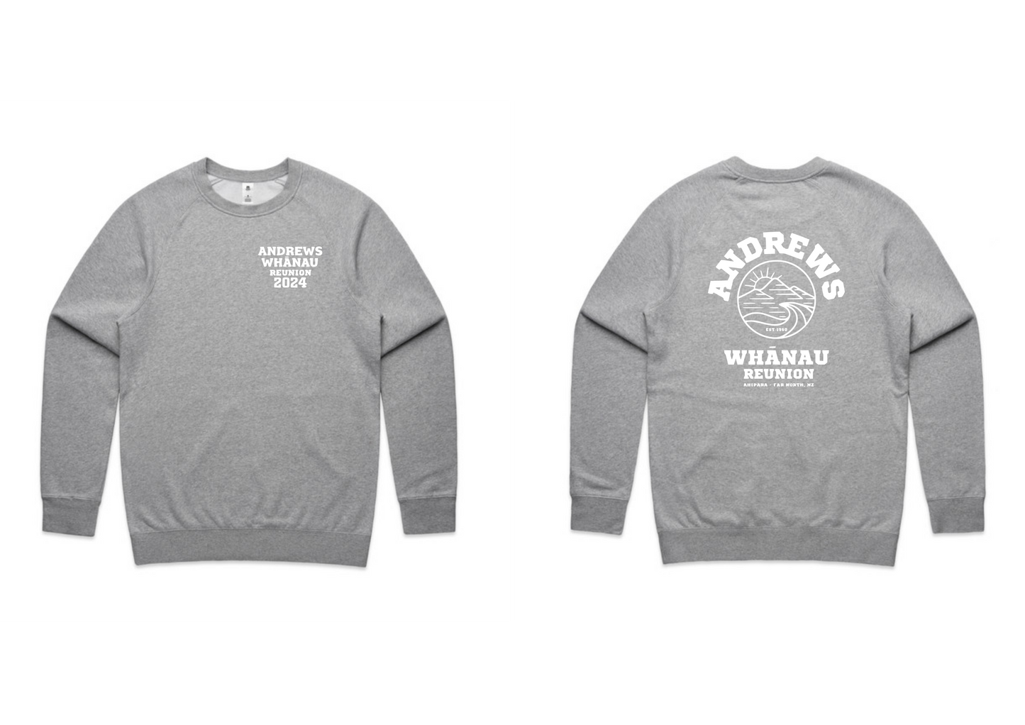 Andrews Whanau Reunion - Adult Crewneck