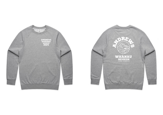 Andrews Whanau Reunion - Kids Crewneck