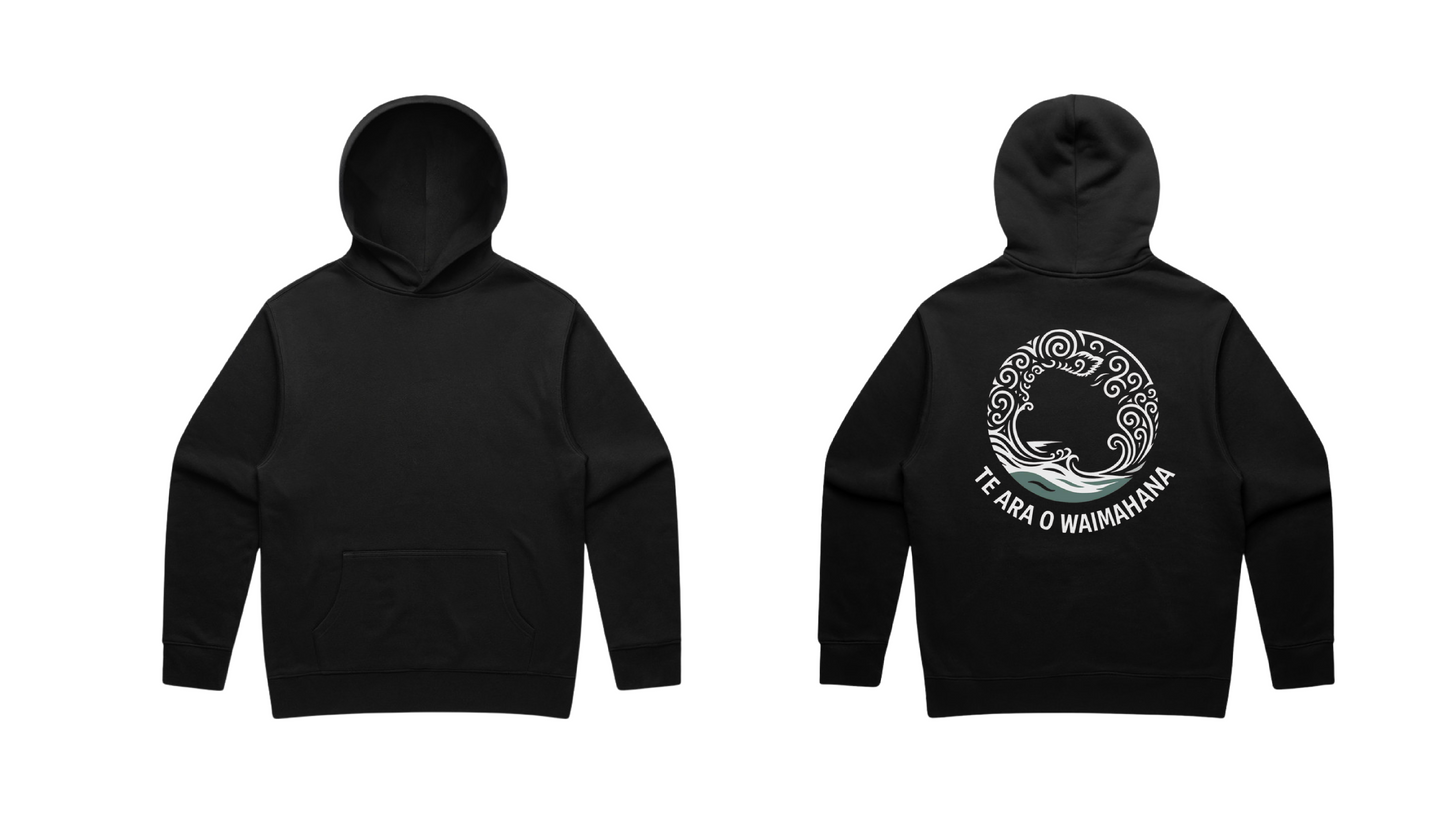 Te Ara o Waimahana Hoodies - Back Tohu only - Unisex