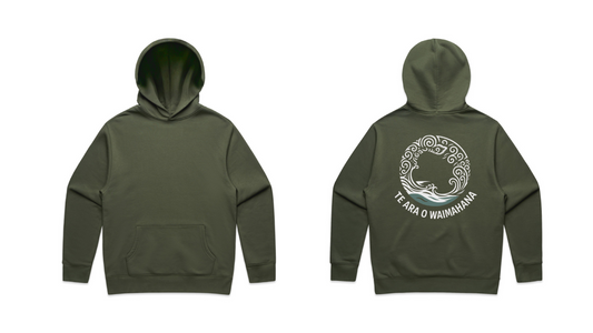 Te Ara o Waimahana Hoodies - Back Tohu only - Unisex