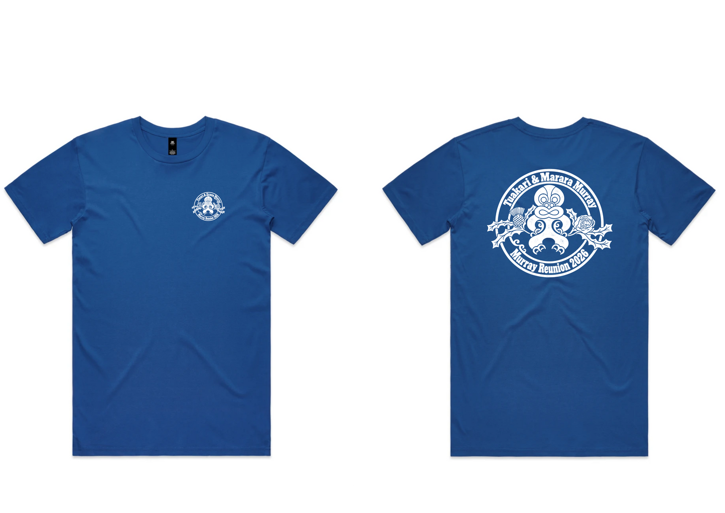 Murray Reunion Tiwari line - Blue - Tees