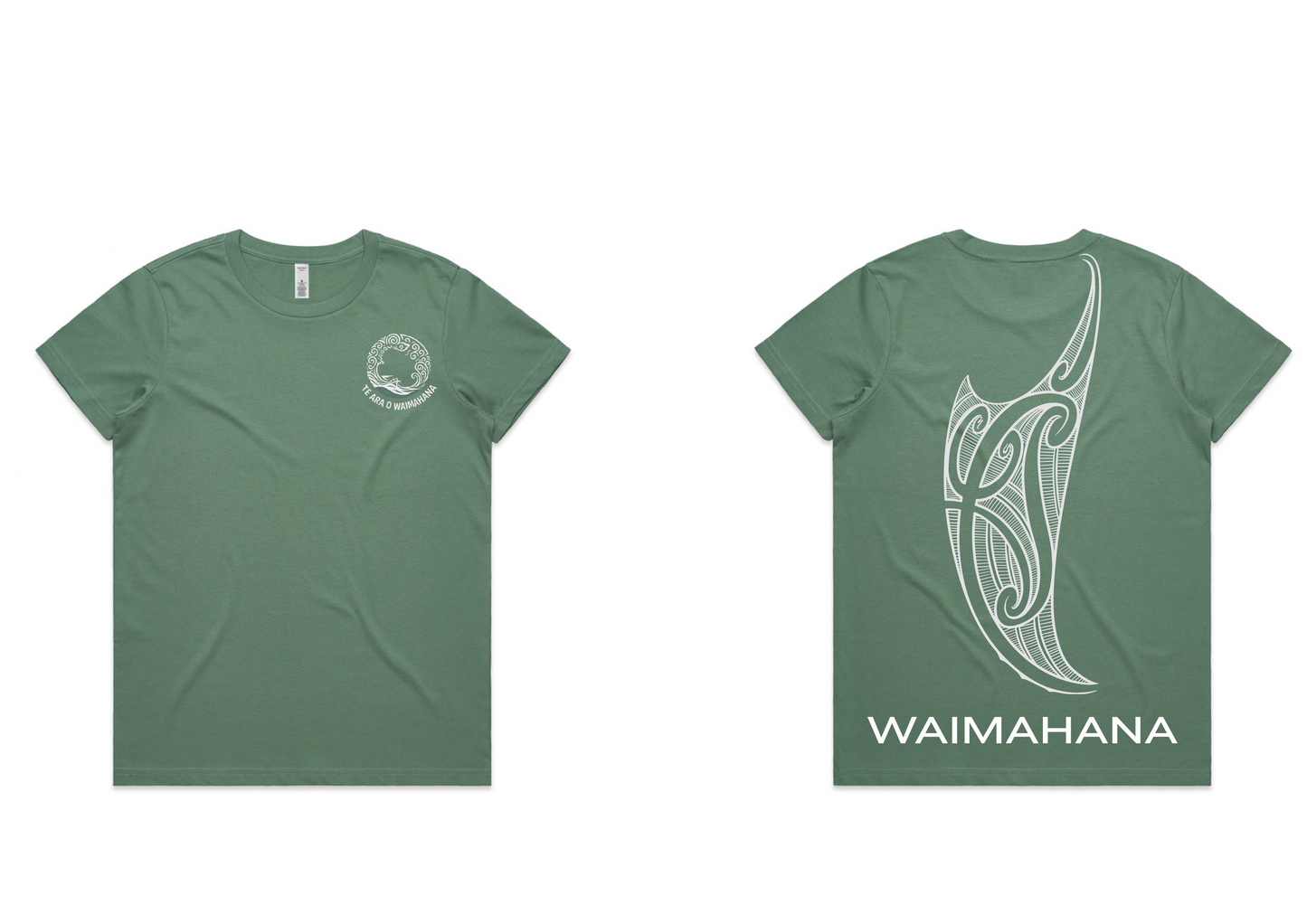 Te Ara o Waimahana Tees - Womans Option 2