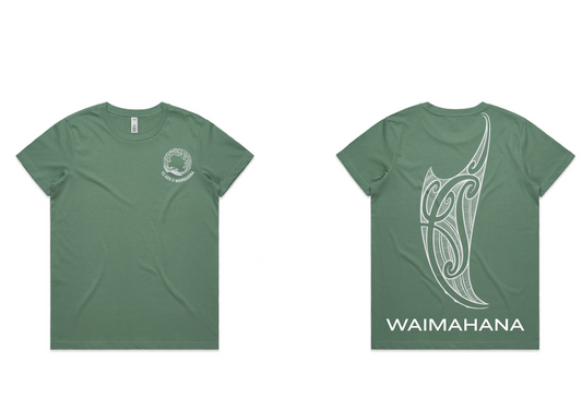 Te Ara o Waimahana Tees - Womans Option 2