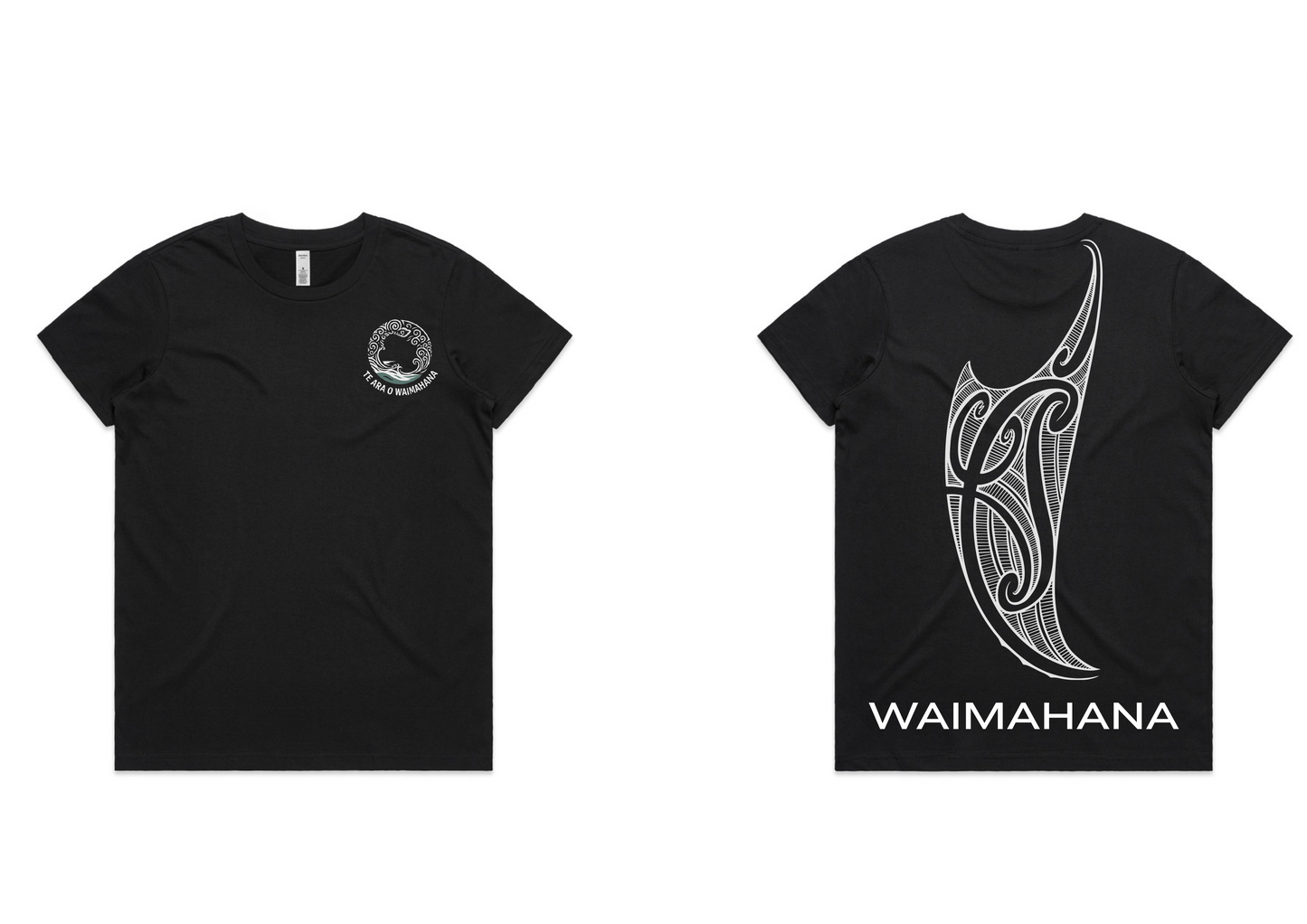 Te Ara o Waimahana Tees - Womans Option 2