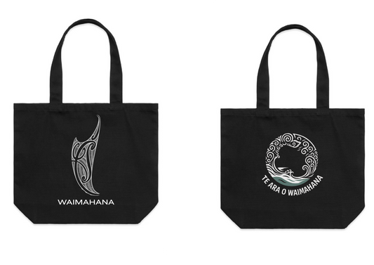 Te Ara o Waimahana Tote Bags