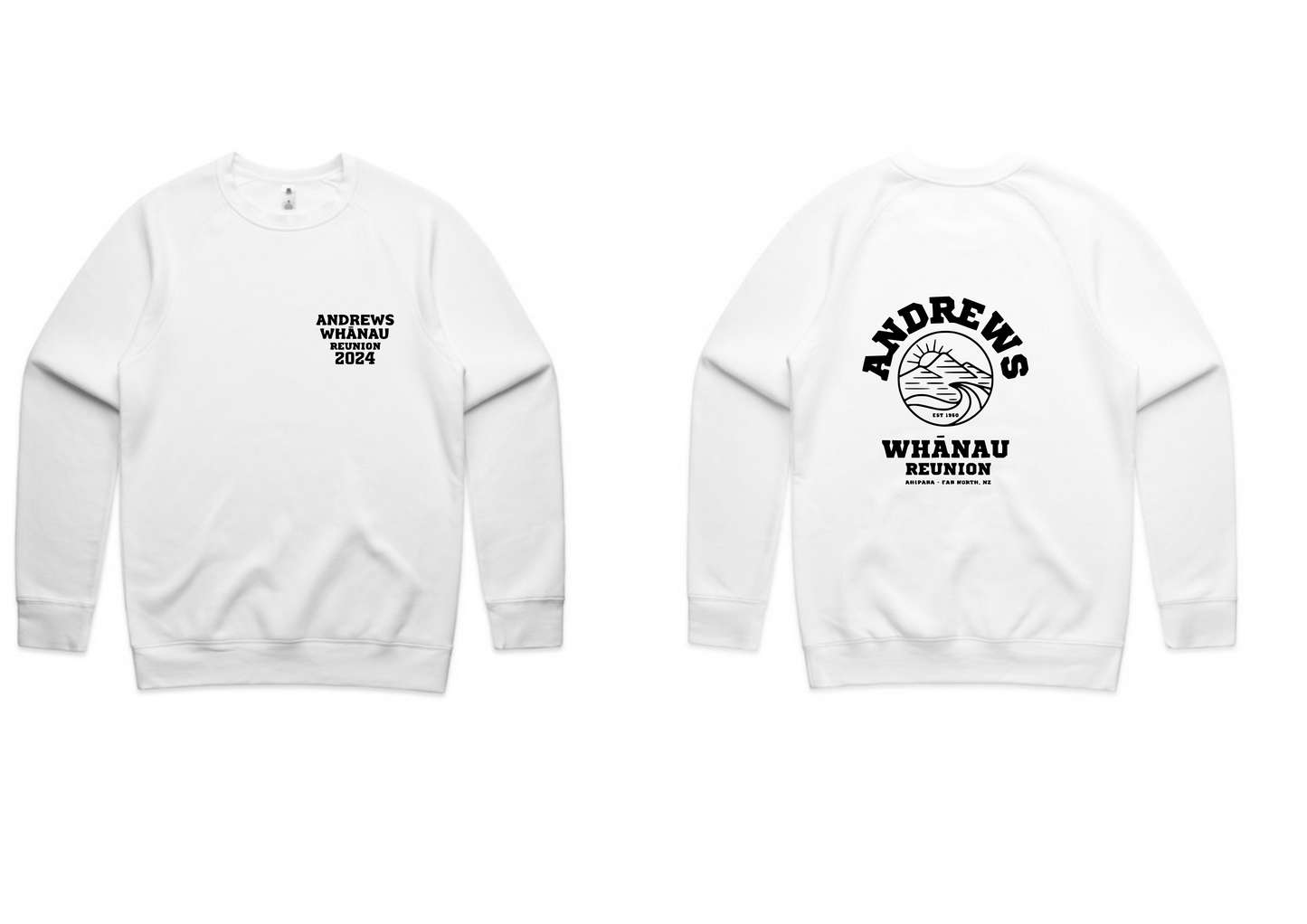 Andrews Whanau Reunion - Adult Crewneck