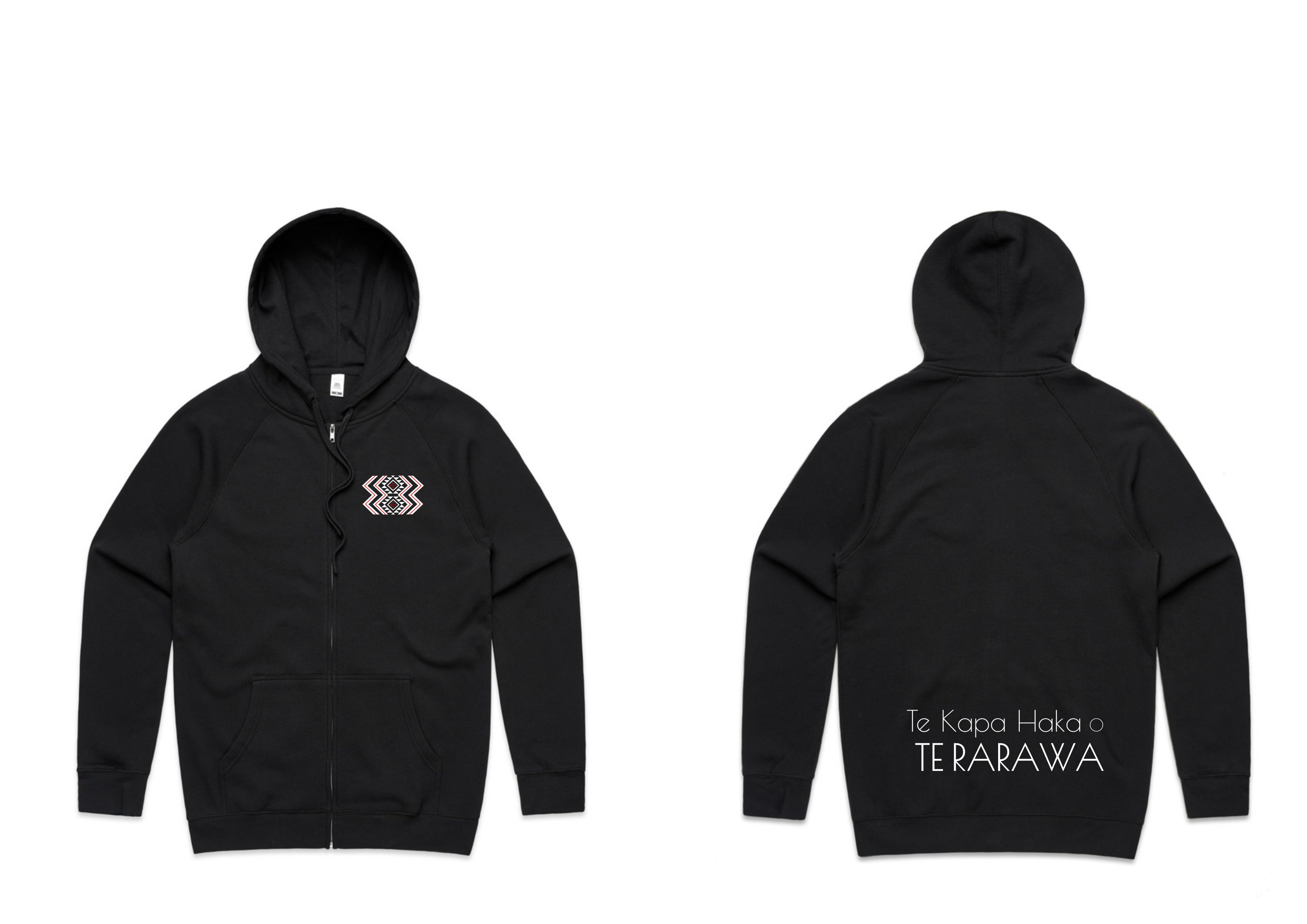 Te Rarawa Kapa Haka ZIP Hoodie – 9TEE MILE