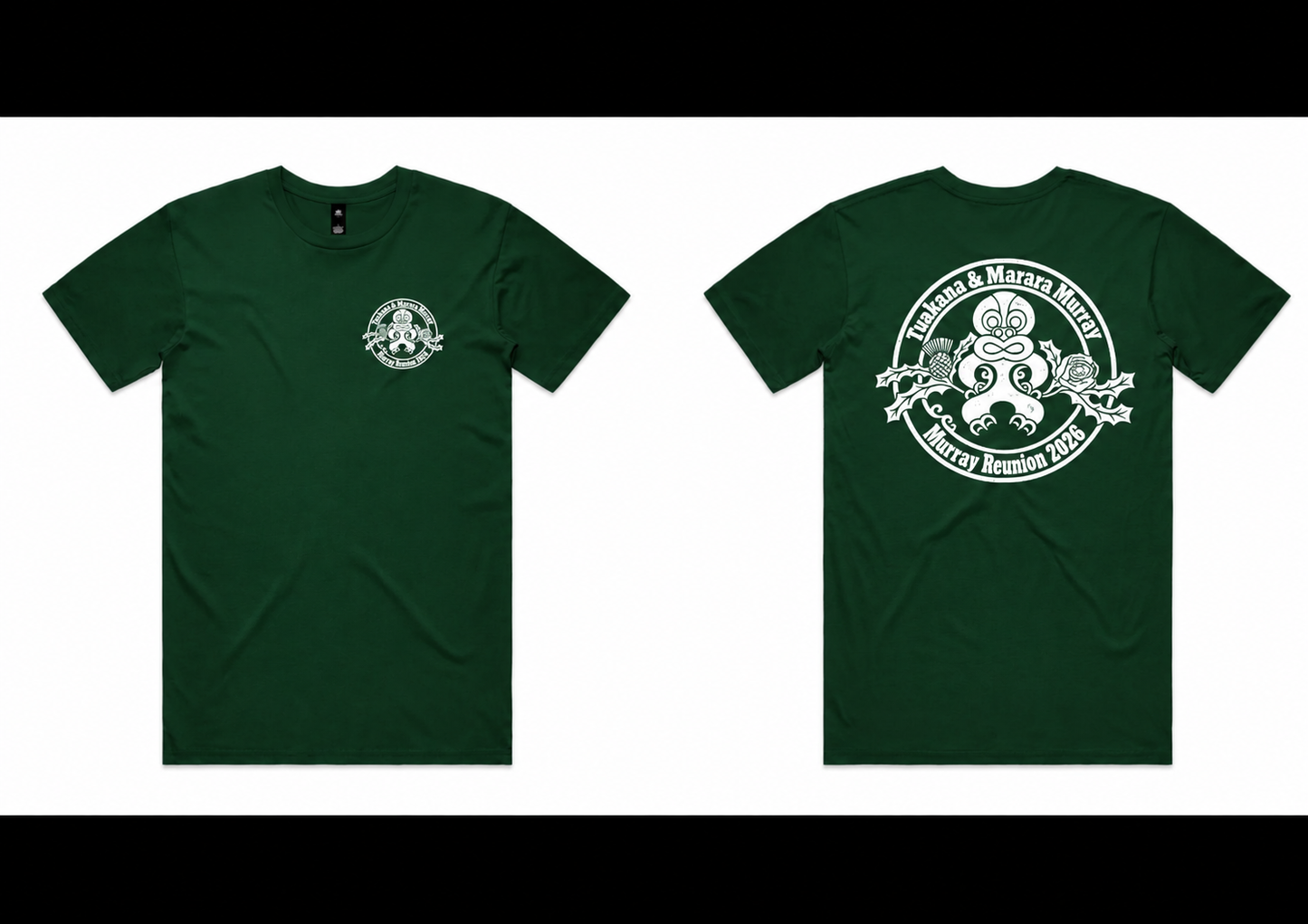 Murray Reunion Rangi line - Green Tees