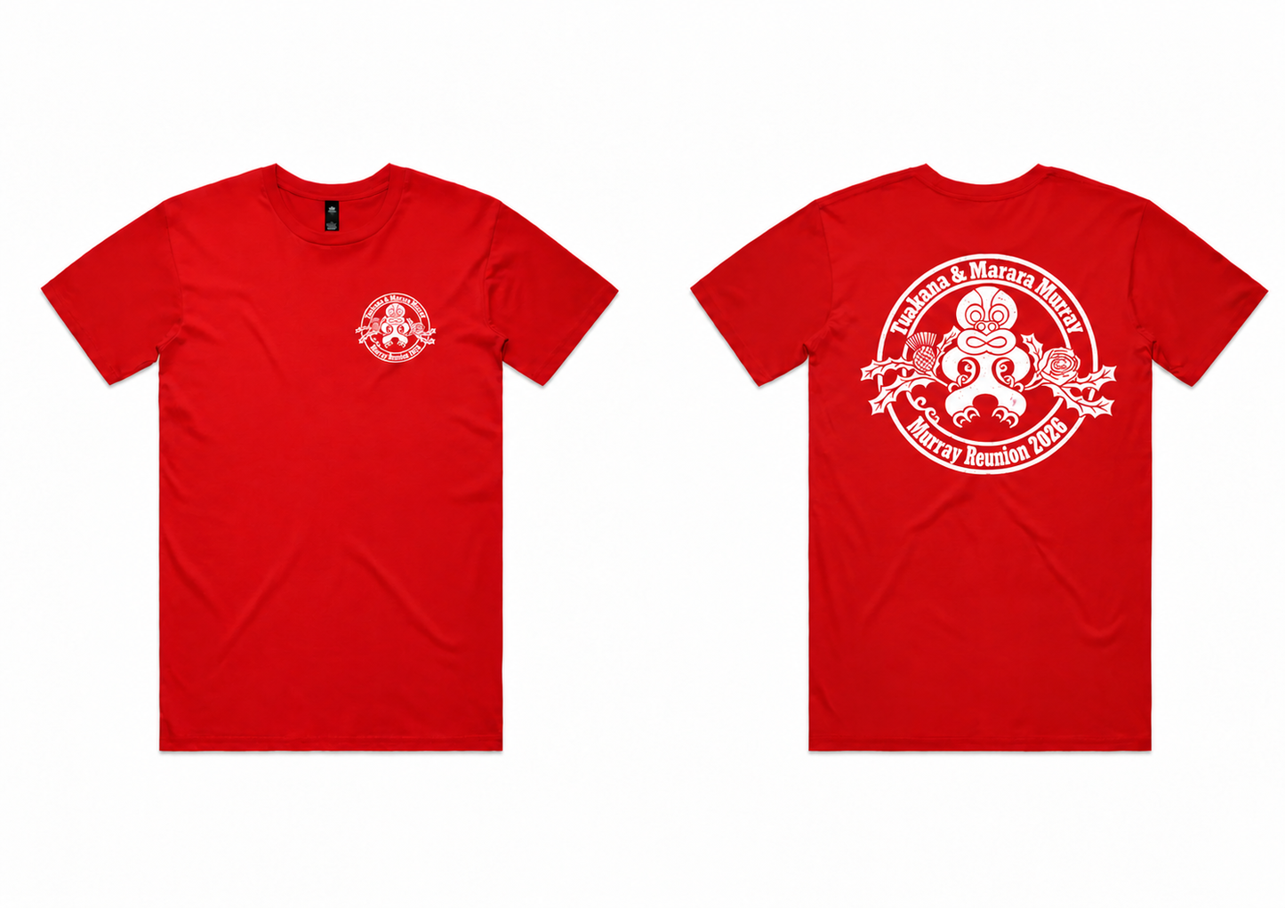 Murray Reunion Sonny/Hirikia line - Red Tees