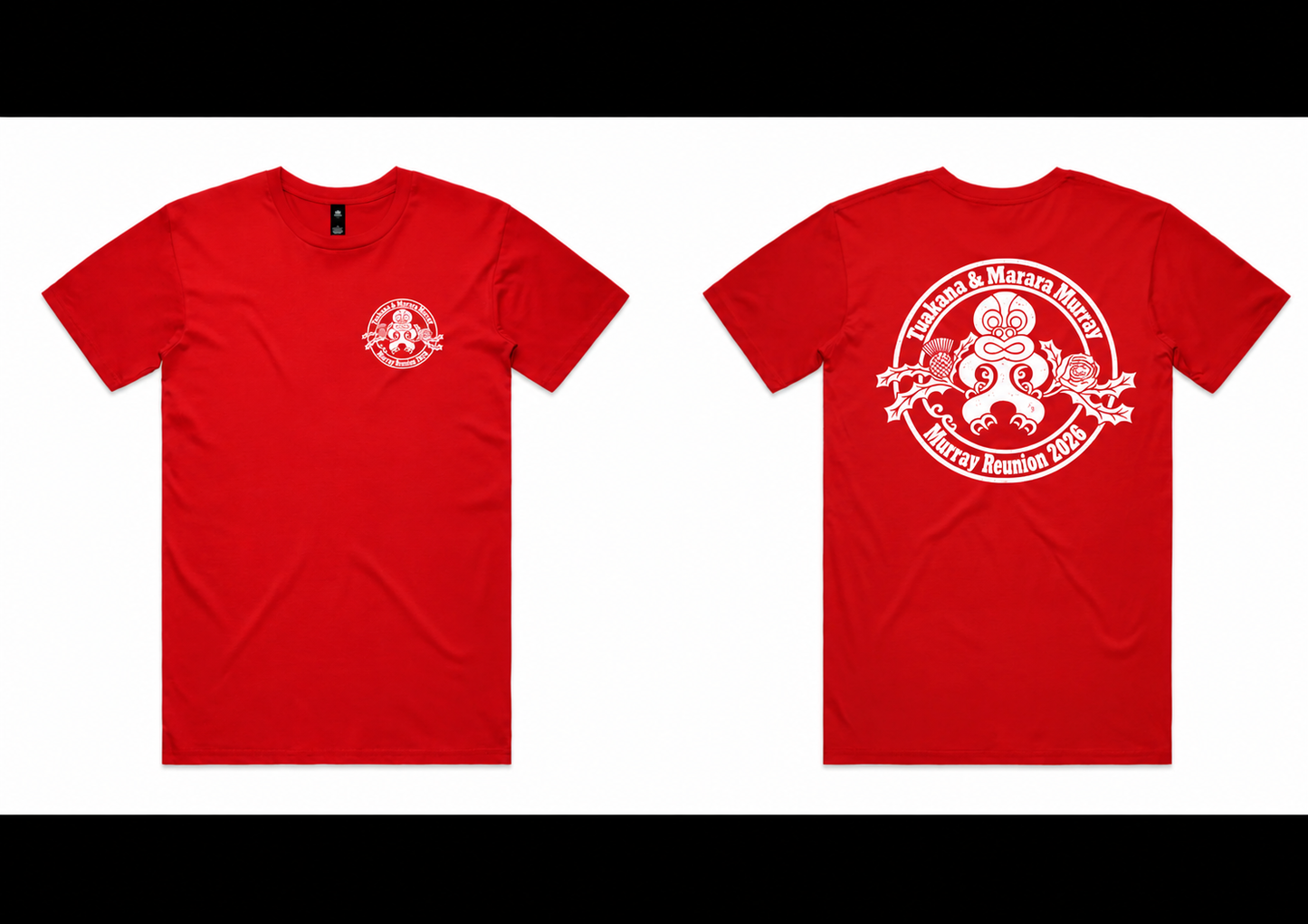 Murray Reunion Sonny/Hirikia line - Red Tees