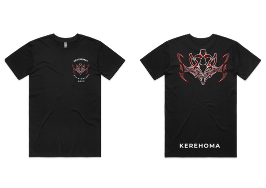 Black T Shirt - Kerehoma Hui a Whanau 2023
